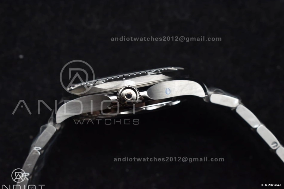 VSF SS Bright 1:1 Seamaster Best Edition 300M Gray Platinum on 1062 Bracelet 007 Dial A 0313